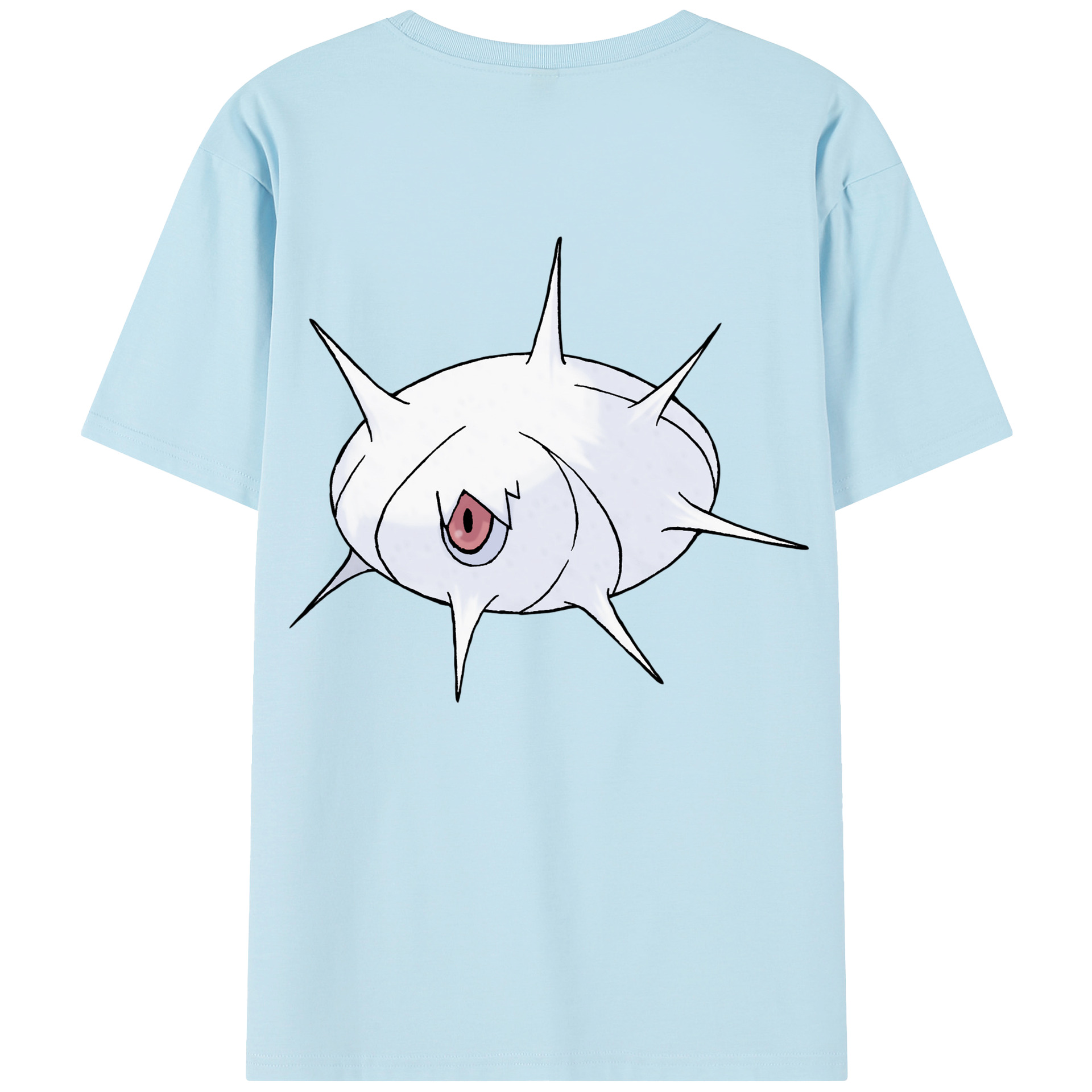 （画像用） ポケットモンスター Pokémon 綿100％半袖Tシャツ（背面プリント）